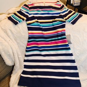 ELIZA J striped shift dress (new w tags!)